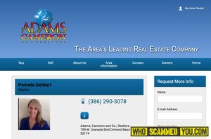 Pam Geldart Adams Cameron Realtor